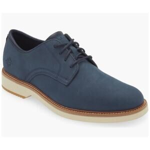 Cole Haan American Classics Montrose Plain Toe Derby Navy Blazer Nubuc 11.5